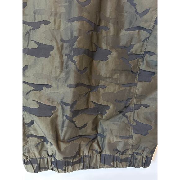 Blank NYC Camo Bomber Jacket Camouflage Military Utility Streetwear Green Sz M - Picture 9 of 11